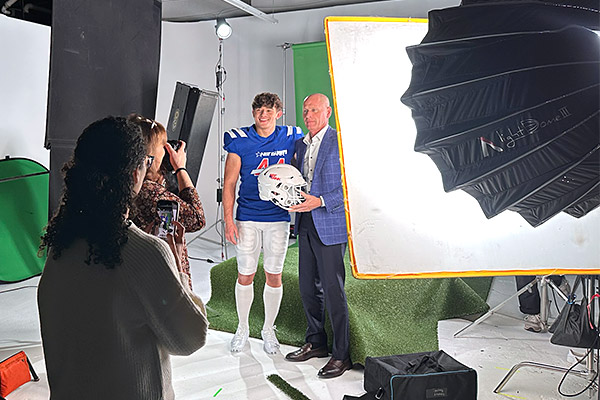 Joe Andreessen with Ken Pawlak