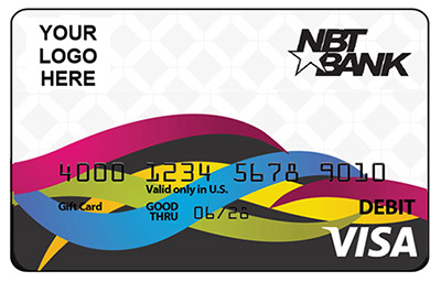 Sample of NBT Co-branded Gift Card