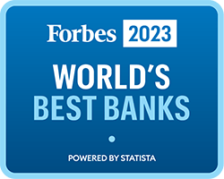 Forbes 2023 World's Best Banks, Powered by Statista