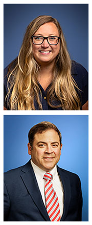 Danielle Viollete and Jonathan Crasnick