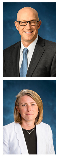 Al Testa and Sarah Halliday