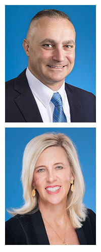 Nicholas Alberalla and Alexandra Wehr