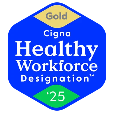 Cigna Healthy Workforce Designation 2026 - Gold